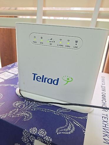 wifi anten: Telrad CPE12102-SJ 4G Wi‑Fi router Xüsusiyyətlər: - 4G LTE CPE – SIM — 3