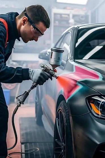 воздушная покраска: Покраска и локальный ремонт кузова автомобиля - Профессиональная — 1