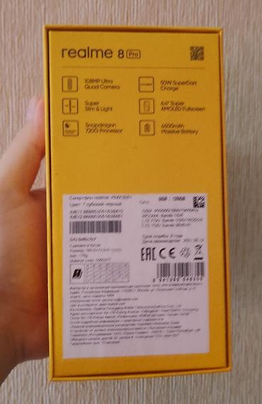 vip telekomp: Realme 8 Pro, 128 GB, Sənədlərlə, İki sim kartlı — 4