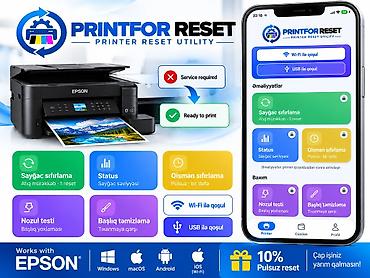 wifi gucləndirici programi: Epson printerinizdə qırmızı işıqlar növbə ilə yanıb-sönür və çap — 2