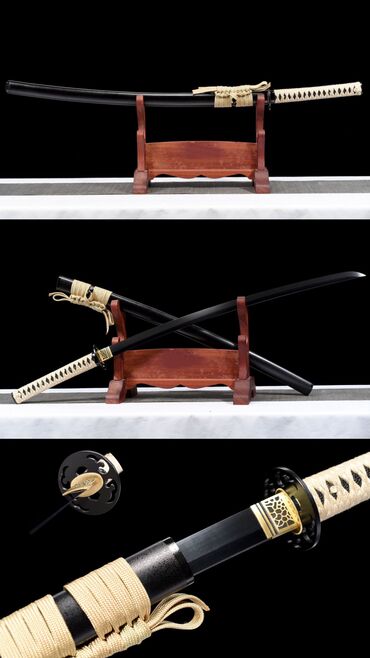 Коллекционные ножи: Катана Стальные Сувенирные Мечи Катаны из разных сталей (Порошковая — 1