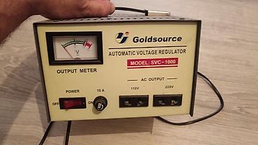 brand house electronics: İşlənmiş, Ev üçün, 1 faza, Gərginliy stabilizatoru, 220/110 V, Ünvandan götürmə, Kredit yoxdur — 2