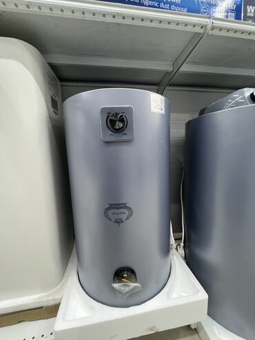 Накопительные водонагреватели: Накопительный водонагреватель Объем бака: 100 л, Электрический, Регулятор температуры, Эмалированная сталь, Новый — 7