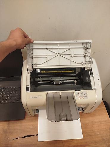 Офисная техника: HP LaserJet 1018 monoxrom lazer printer - Növ: Qara-ağ lazer printer — 2