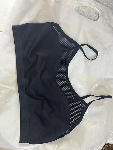 alt geyim: Qadınlar üçün rahat mesh detallı bralet/top - Model: incə rezinli — 3