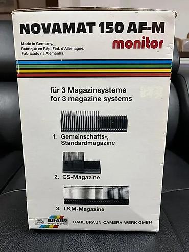 modem: Braun Novamat 150 AF‑M “monitor” – automatski dijaprojektor sa — 2