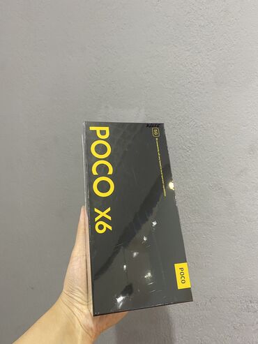 телефон поко 3: Poco X6, Жаңы, 256 ГБ