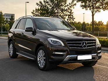 mersedes e class: Mercedes-Benz ML-Class: 2013 г., 3 л, Автомат, Бензин, Кроссовер — 2