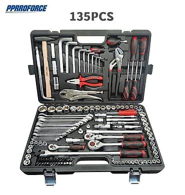 force 142 предмета: Набор ручного инструмента PPRROFORCE в прочном кейсе Доступны — 8