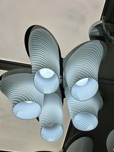 lovhe satisi: Çılçıraq, 5 lampa, Şüşə — 1