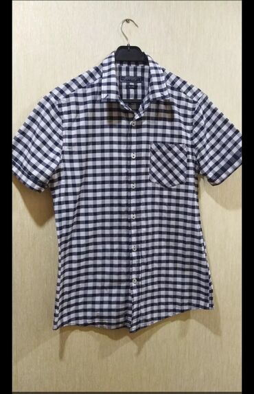 мужская одежда в баку: Рубашка M (EU 38), цвет - Синий