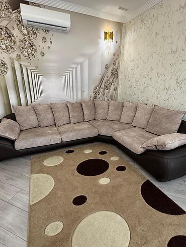 Divanlar: Künc divan, İşlənmiş, Açılmayan, Bazasız, Parça, Çatdırılma yoxdur — 1