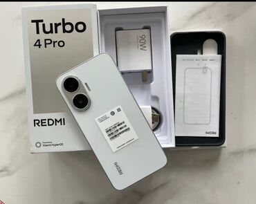 материнская плата ddr3: Redmi, Redmi Turbo 3, Б/у, 256 ГБ, цвет - Белый, 1 SIM, 2 SIM