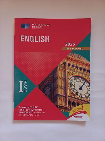 Testlər: English test toplusu 2025 — 1