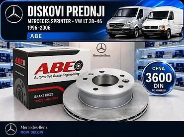 gume za motore 17: MERCEDES SPRINTER VW LT 28-46 DISKOVI 6 | Diskovi mercedes sprinter — 2