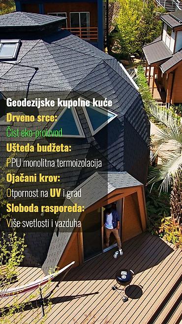 Građevinarstvo i rekonstrukcija: Geodezijske kupolne kuće, Glamping kupole, Komercijalni prostori 9 — 8