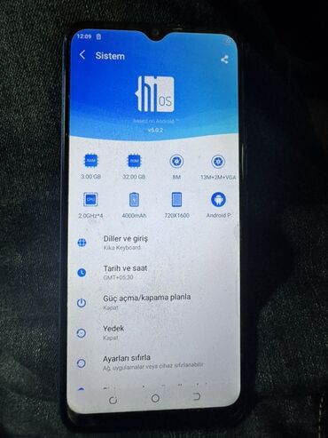 telefon aksesuarlari baki: Tecno Spark 4 Lite, 32 GB, rəng - Göy, İki sim kartlı