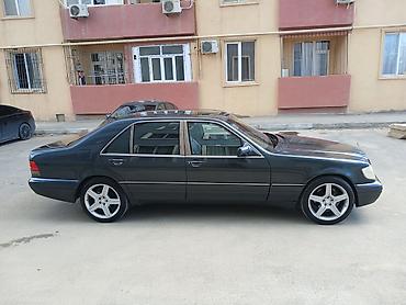 amg deflektor: Mercedes-Benz S-Class (W140) sedan - Kuzov: qara rəng, uzun baza — 3