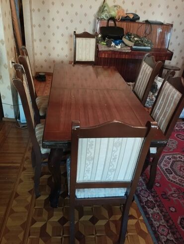 taxta 5x15: Qonaq masası, Açılan, Taxta, Dördbucaq masa