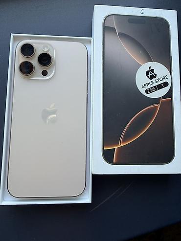 mc 11: IPhone 16 Pro Max, Б/у, 256 ГБ, Desert Titanium, Коробка, 100 % — 1