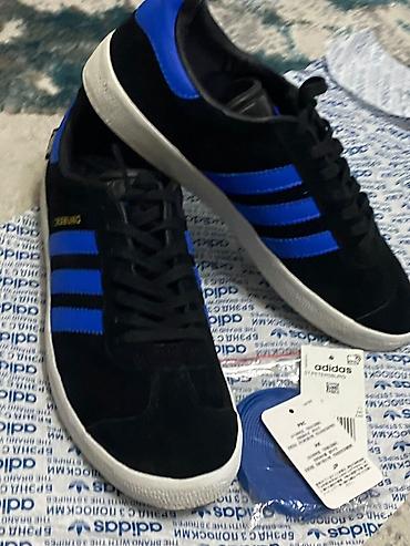 adidas gazeli: Мужские кроссовки, 41, Adidas, Новый, цвет - Черный, Самовывоз — 9