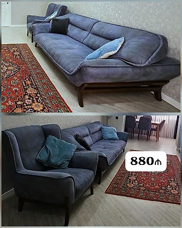 İşlənmiş, Divan, 2 kreslo