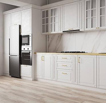 Кухонные гарнитуры: Модульные кухонные гарнитуры в современном и неоклассическом стиле — 3