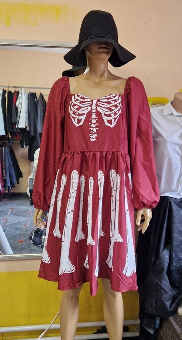 kupaci s: A-Dress 3XL (EU 46), bоја - Šareno, Drugi stil, Dugih rukava