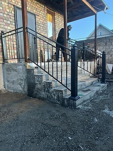 Изготовление перил: Изготовление перил Материал: Кованное железо, Наружные, Бесплатный замер — 21