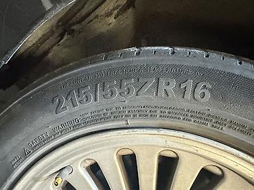 disklər 16: BMW təkər və diskləri - Ölçü: 215/55 ZR16 (şin üzərində qeyd olunub) — 2