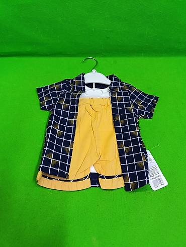 george: Одежда на мальчика футболка шорты 6-12 месяцев👕 Комплектация товара — 6