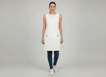 biala sukienka next: Monnari, Women`s dress, size 2XL