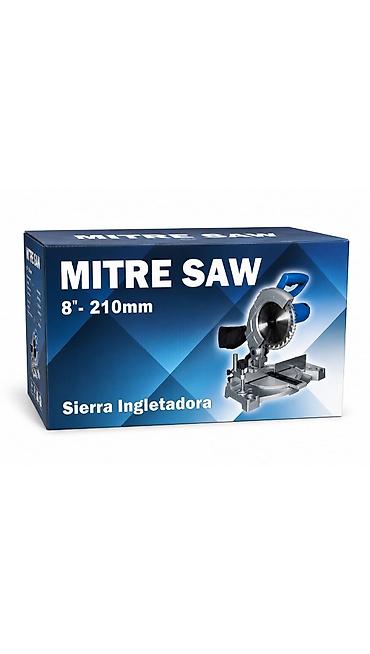 un kisesi: Miter Saw – 8" (210 mm) göncə kəsim mişarı Texniki xüsusiyyətlər: - — 4