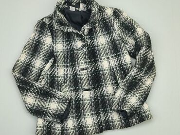 bluzki z wełny merynosa: Płaszcz Damski, H&M, XS, stan - Dobry