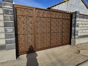 Откатные ворота: Откатные, автоматические ворота на заказ . По учету дизайна и — 21