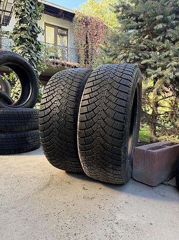 55: Шины 225 / 55 / R 17, Зима, Б/у, Пара, Легковые, Япония, Falken — 2