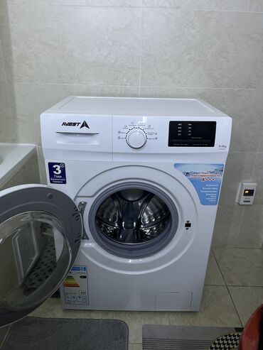 ручной стиральная машина: Стиральная машина Avest, Б/у, Автомат, До 6 кг, Полноразмерная