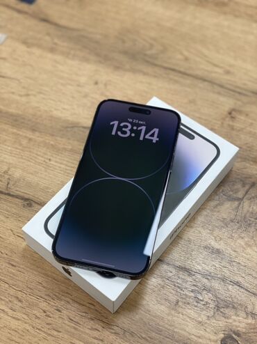 айфон 14 про макс бу цена бишкек: IPhone 14 Pro, Колдонулган, 256 ГБ, Кара, Куту, 89 %