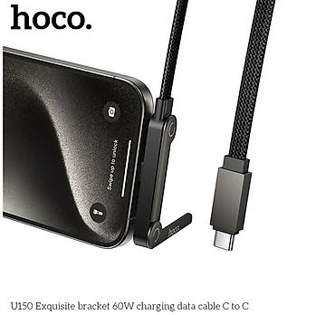 micro usb: HOCO U150 Exquisite Bracket — кабель для зарядки и передачи данных — 4