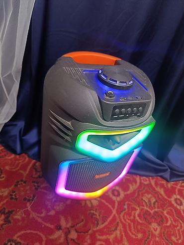 Динамики и колонки: Портативная акустическая система с RGB‑подсветкой и микрофоном - — 3