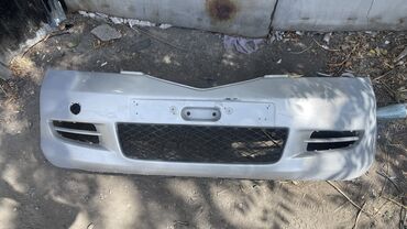 норд 2: Алдыңкы Бампер Mazda 2002 г., Колдонулган, түсү - Күмүш, Оригинал