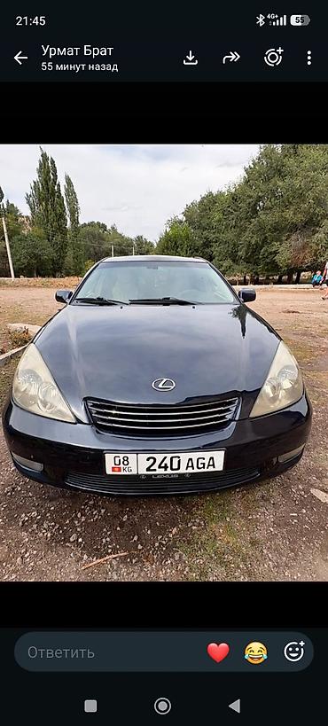 решетка lx470: Lexus ES: 2004 г., 3.3 л, Автомат, Бензин, Седан — 1