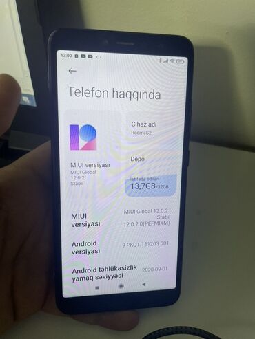 qara soyuducu: Xiaomi Mi 2S, 32 ГБ, цвет - Черный, 
 Отпечаток пальца