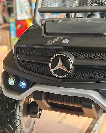 Dečiji električni automobili: Električni auto za decu – terenac 4x4 (licencirani izgled Mercedes — 6
