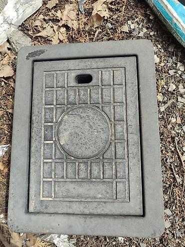 Тротуарные бордюры: Бордюр, латок, люк. Бордюрдун баардык түрү Узуну 50см, 1м Бийиктиги — 5