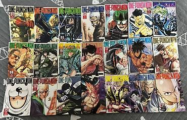 manqa: One-Punch Man manga toplusu – 1-dən 21-ə qədər cildlər - Dil: Türkçə — 1