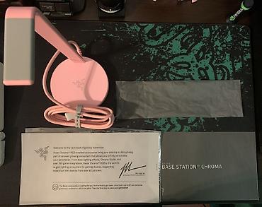 demon slayer: Razer Base Station v2 Chroma Quartz. Продаётся стенд/стойка для — 5