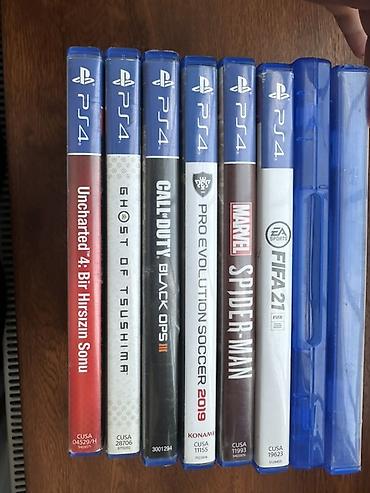 аренда playstation 4: SATILIR❗️PS4 oyun diskləri toplusu GOST OF TSUSHIMA(DIRECTOR’S — 1