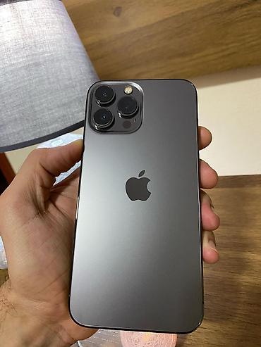 Техника жана электроника: IPhone 12 Pro, Колдонулган, 128 ГБ, Графит, 100 % — 1