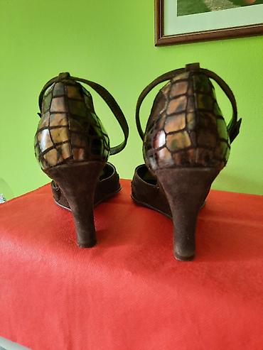 Ostale cipele: Ženske cipele od antilopa – elegantan model - Brend/izrada: kupljene — 6